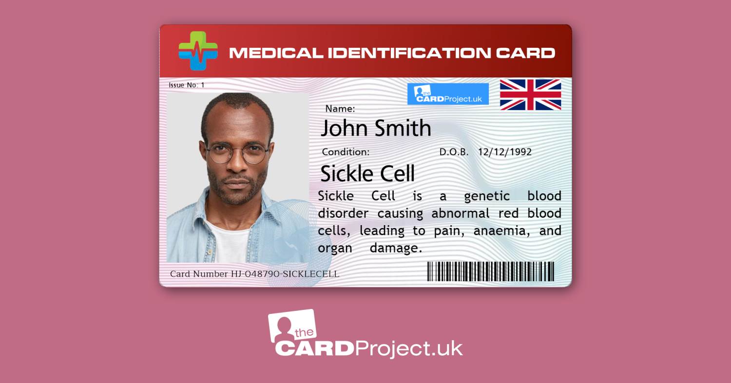 Sickle Cell Premium Medical Card (FRONT)